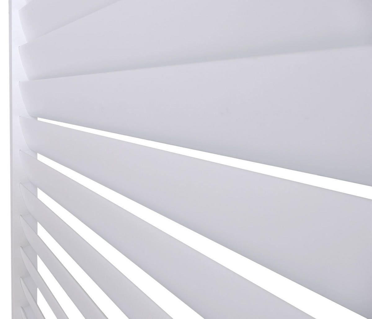 LAMELLENWAND FÜR PERGOLA Weiß - Weiß, Metall (90/220/6cm) - MCW