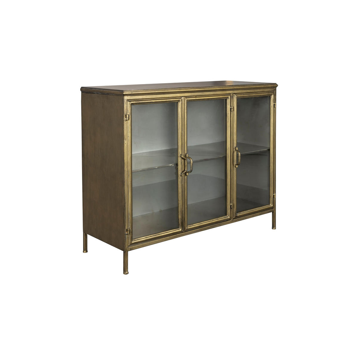 SIDEBOARD Gertlush - Goldfarben, Metall (100/80/38.5cm) - Dutchbone