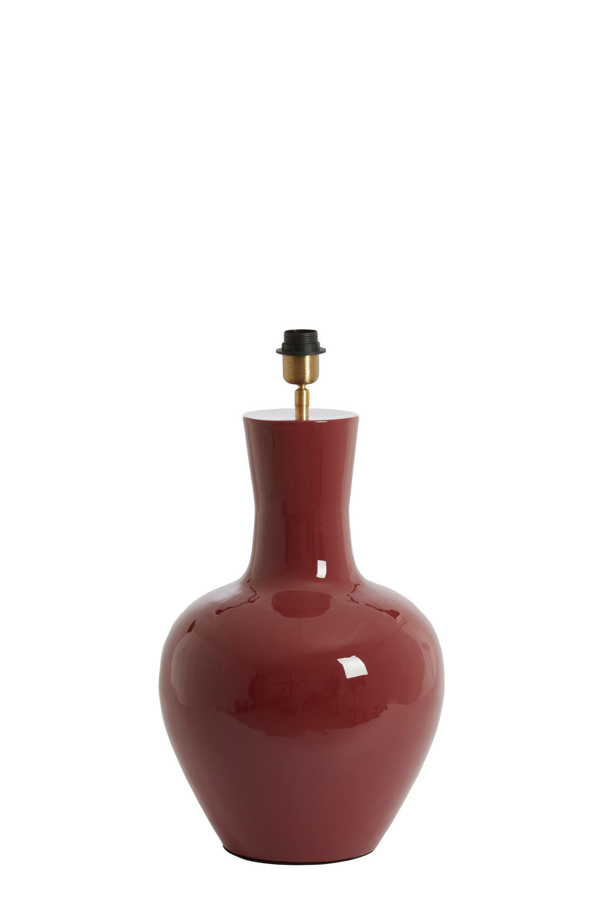 LAMPENSOCKEL Nana Rot 33/33/51 cm - Rot, Metall (33/33/51cm) - Light & Living