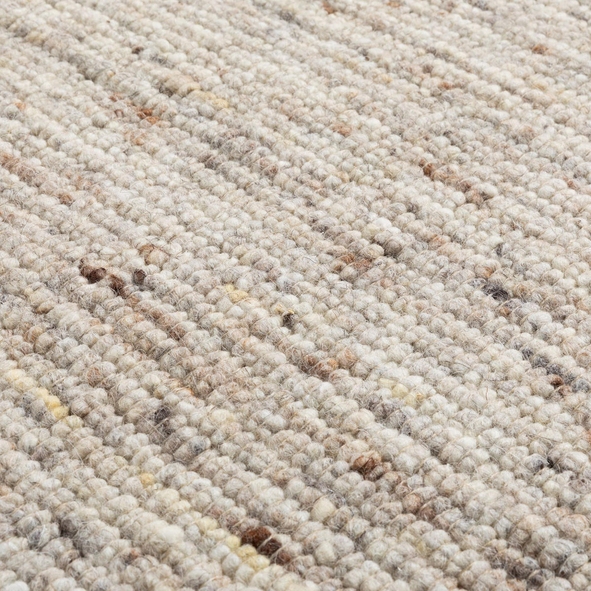 HANDWEBTEPPICH 200/200 cm Landshut exklusiv - Beige, Naturmaterialien (200/290cm) - Steffensmeier