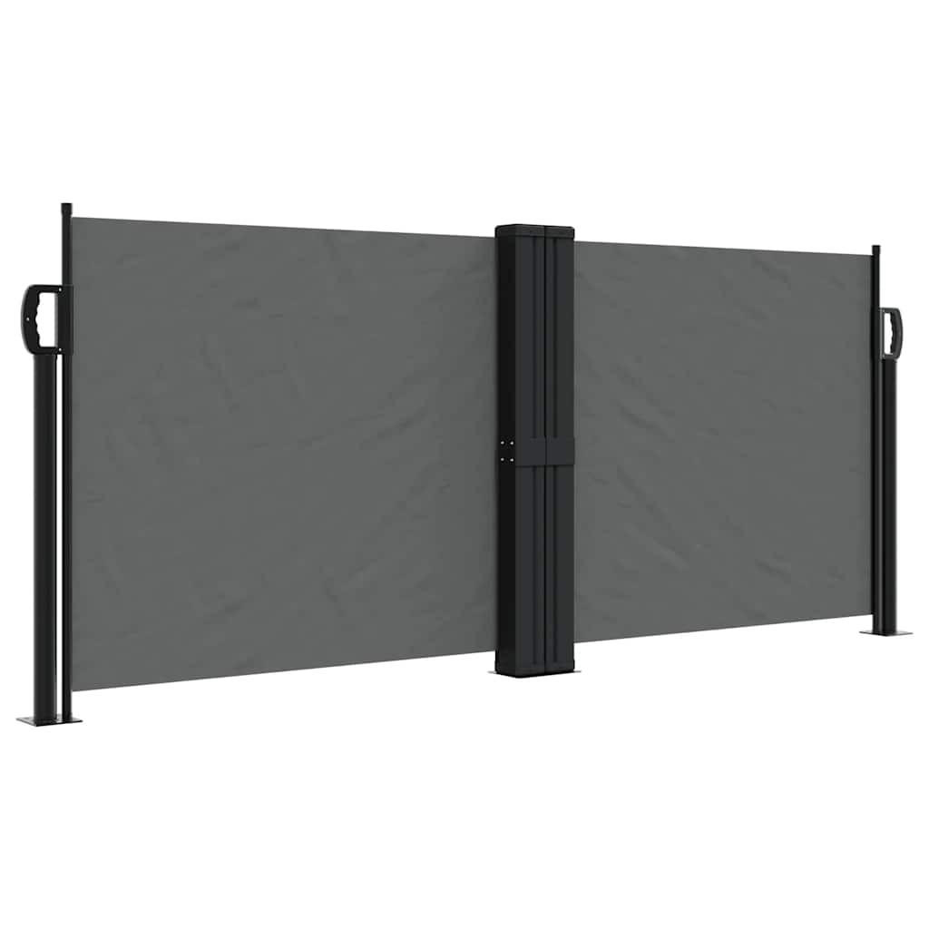 SEITENMARKISE Ausziehbar Anthrazit 100x1000 cm - Anthrazit, Metall (1000/100cm) - furnicato