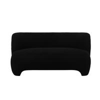 SOFA Ardor 81/142/71 cm - Schwarz, Textil (142/71/81cm) - Leitmotiv