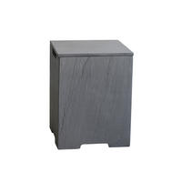ABDECKUNG für 5 kg Gasflaschen in Sandstein-Optik - Grau, Stein (49/62/49cm) - Elementi