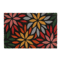 FUSSMATTE - Multicolor, Kunststoff/Textil (60/40cm) - Relaxdays