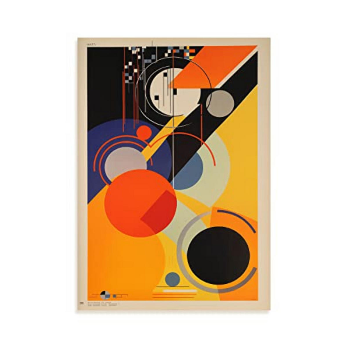 POSTER Bauhaus A3 Rahmenlos - Klar, Papier (29.7/5/42cm) - Nacnic