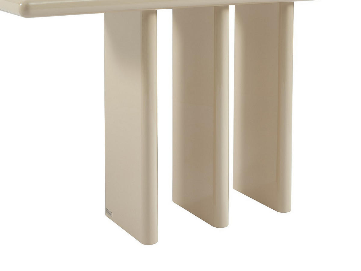KONSOLENTISCH - 140 cm x 40 cm - holz - beige Elwena - Beige, Holz (40/140/80cm) - Vente-Unique