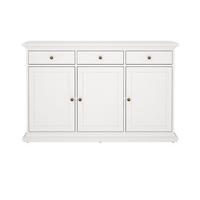 SIDEBOARD Venedig Weiß 144/46/92 cm - Weiß, Holzwerkstoff (144/92/46cm) - ebuy24