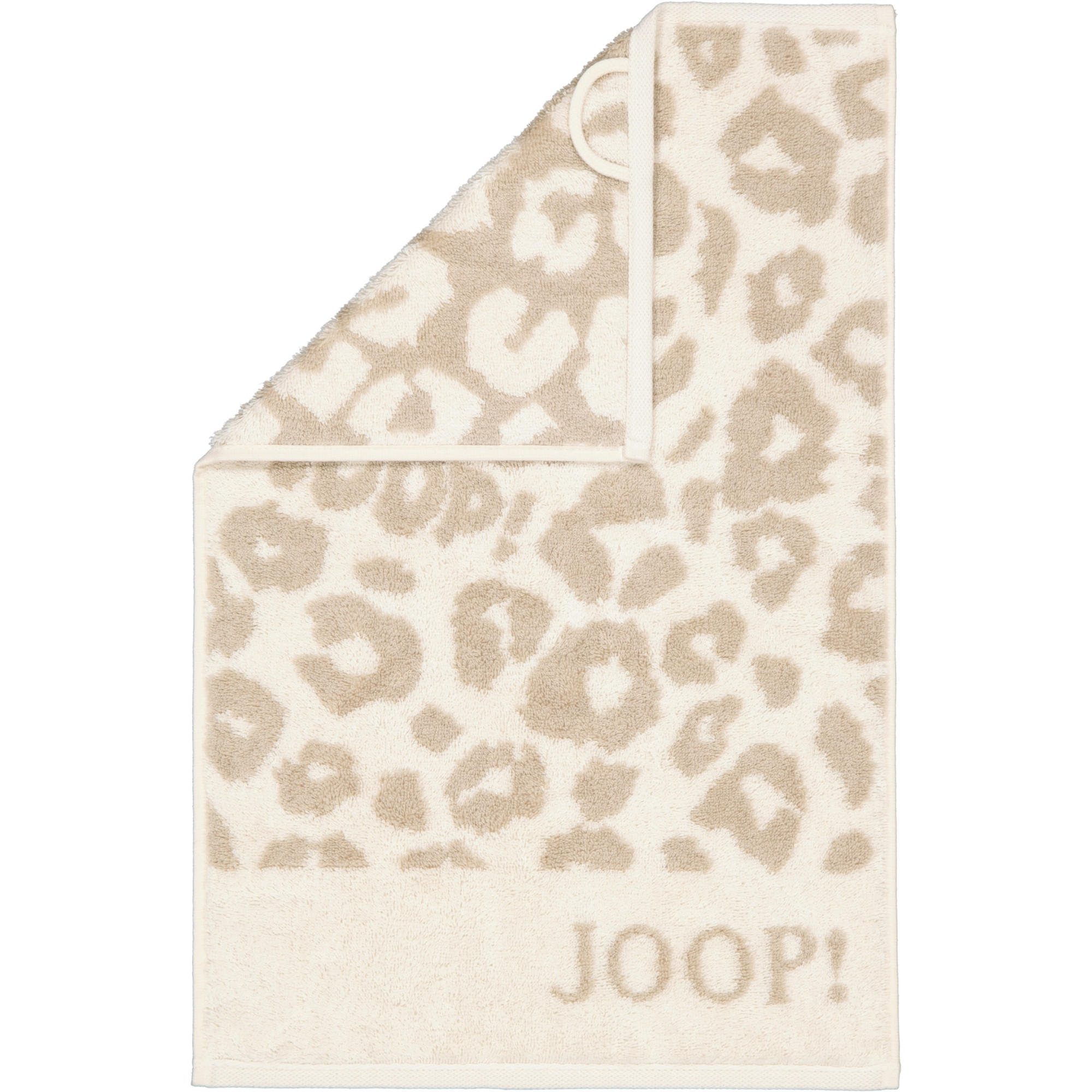 GÄSTETUCH LEO ALLOVER 1707 CREME - 36 - Beige, Textil (30/50cm) - Joop!