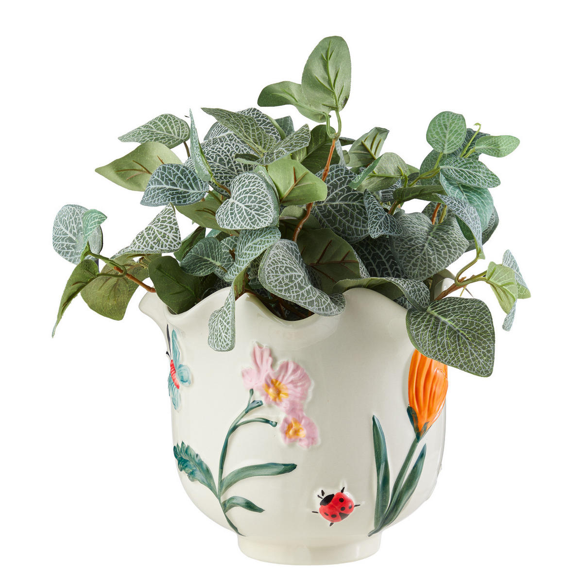 BLUMENTOPF Wild Flower - Multicolor, Keramik (27cm) - Butlers