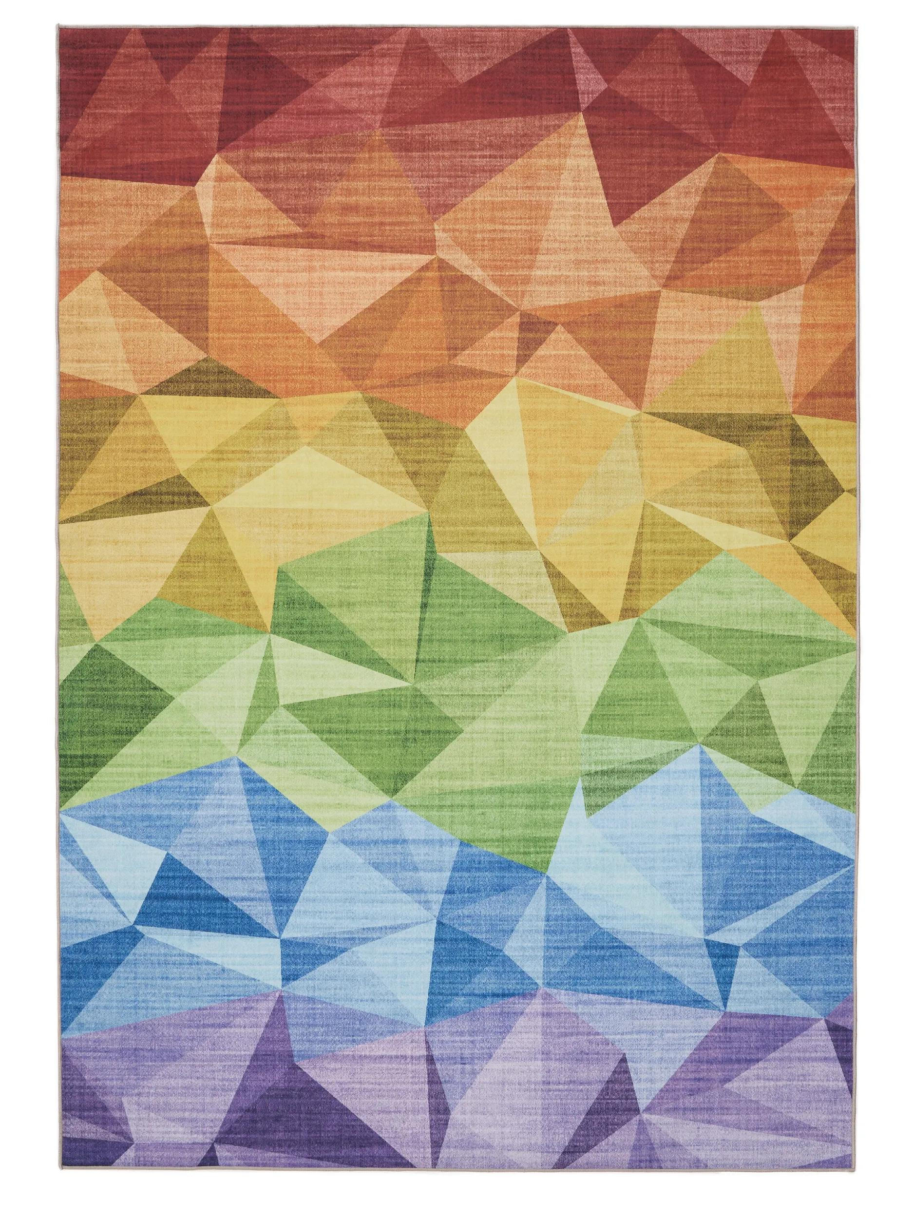 TEPPICH George waschbar 200x300 cm - Multicolor, Kunststoff (200/300cm) - benuta