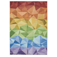 TEPPICH George waschbar 160x230 cm - Multicolor, Kunststoff (160/230cm) - benuta