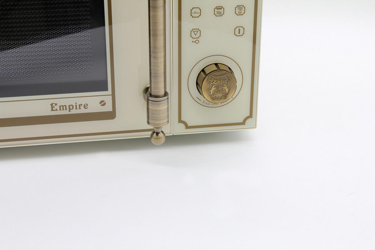 MIKROWELLE M 2530 ElfEm, 25L, Elfenbein, 25 Funktionen - Beige, Metall (51/30.3/41cm) - Kaiser Küchengeräte