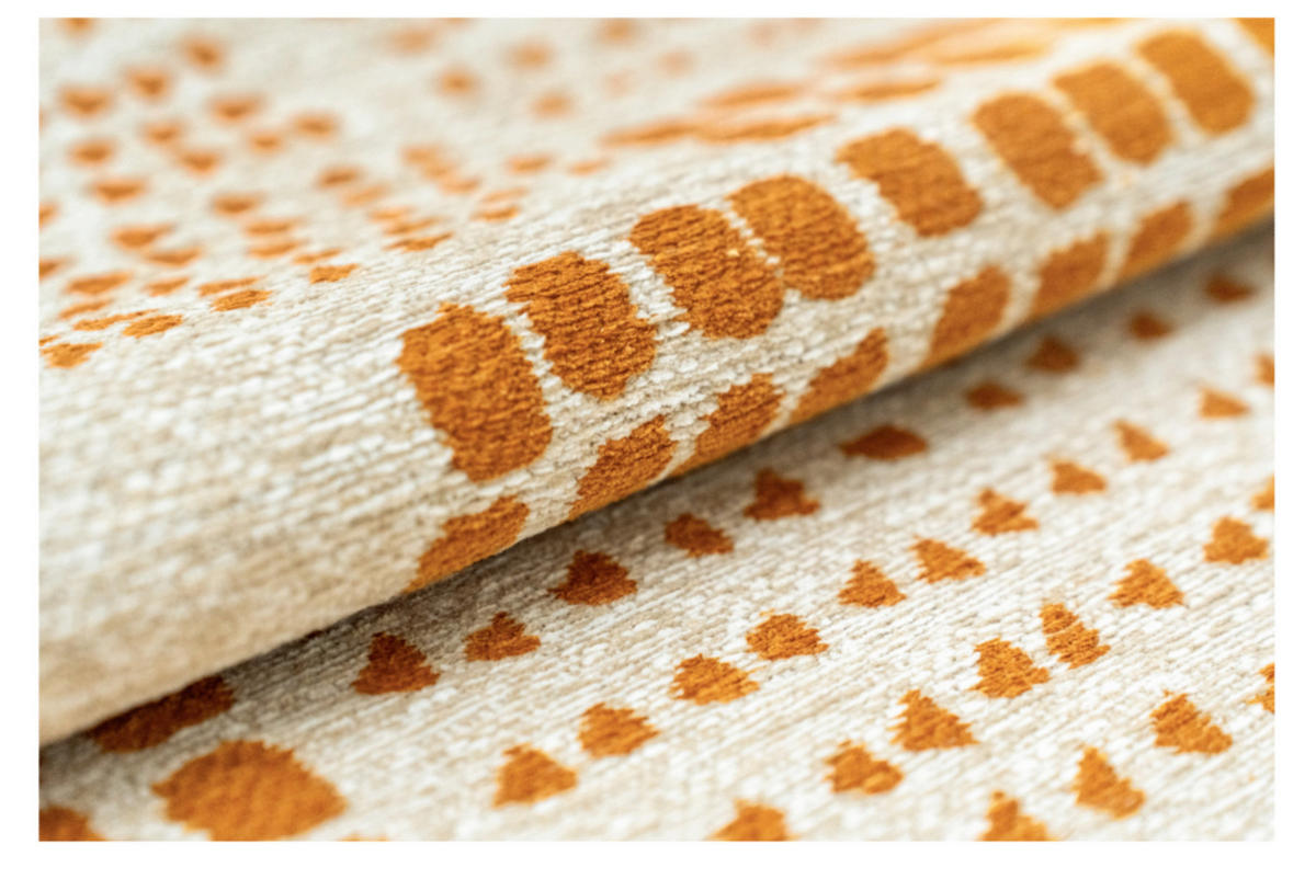 TEPPICH modern Flachgewebe TERRACE Gelb 240 x 340 cm - Gelb, Textil (240/340cm) - Novatrend