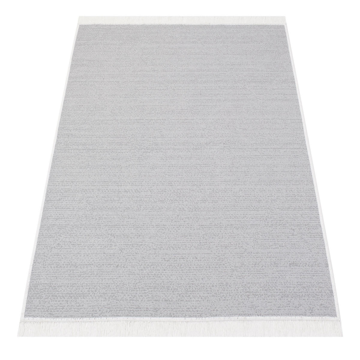TEPPICH AZTECA Grau 80/200 cm - Grau, Naturmaterialien (80/200cm) - Tapiso