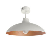 DECKENLEUCHTE Parigina - Kupferfarben, Metall (30/30/20cm) - Lumicom