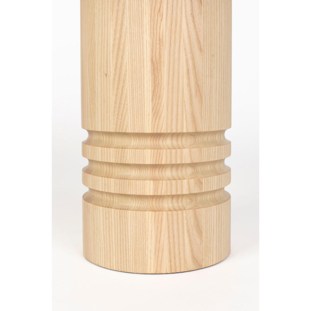 BEISTELLTISCH Chunk Rund 45 cm - Beige, Holzwerkstoff (45/45/45cm) - Zuiver