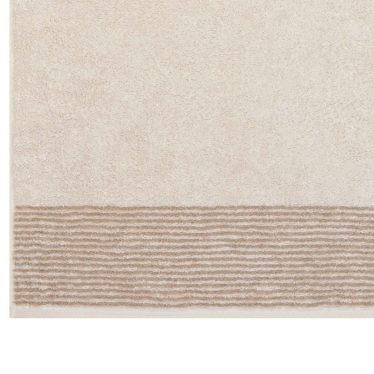 HANDTUCH Frottee in Beige 50 x 100 cm - Naturfarben, Naturmaterialien (100/50cm) - Cawoe
