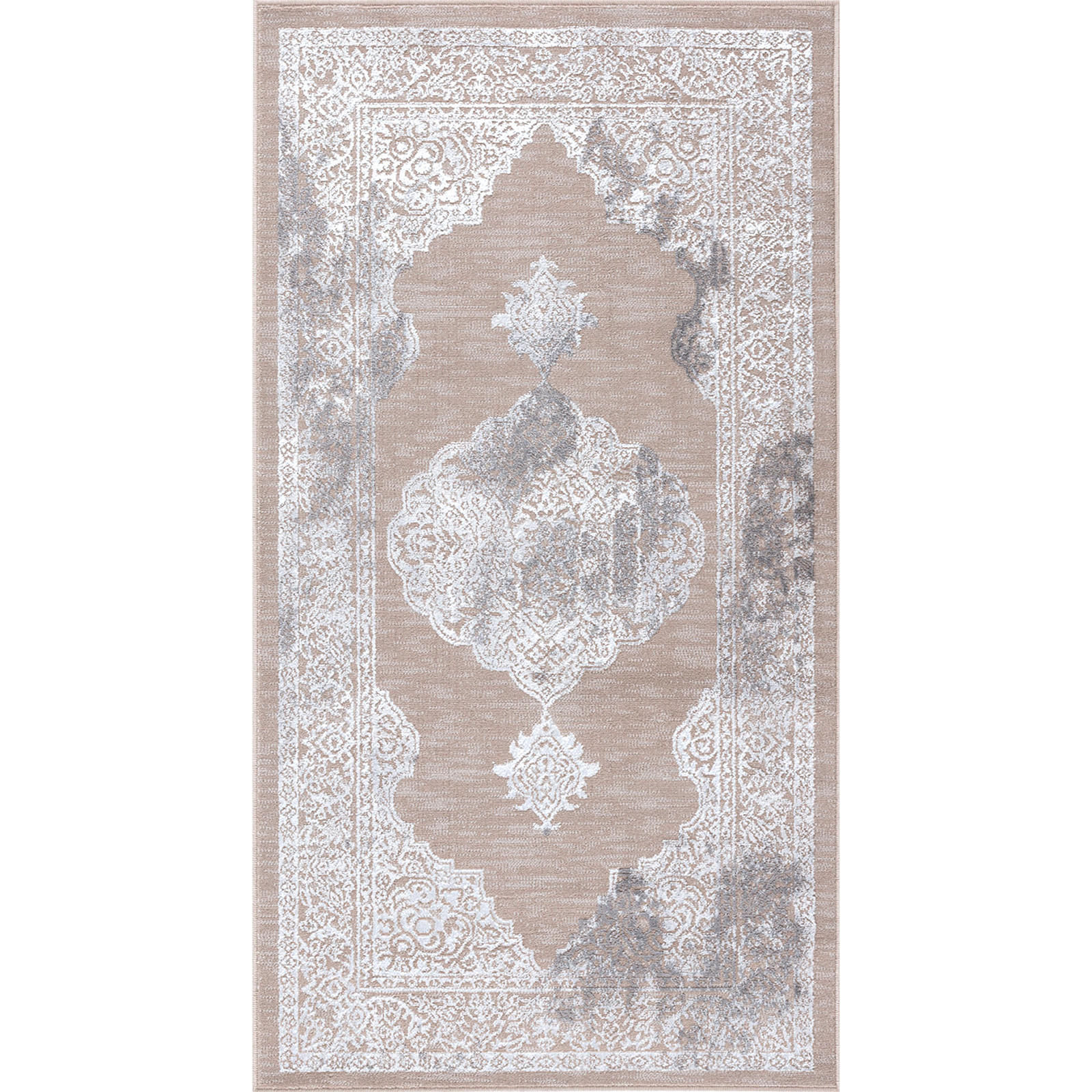 VINTAGE-TEPPICH 80/150 cm Beige - Beige, Naturmaterialien/Textil (80/150cm) - LIVABLISS