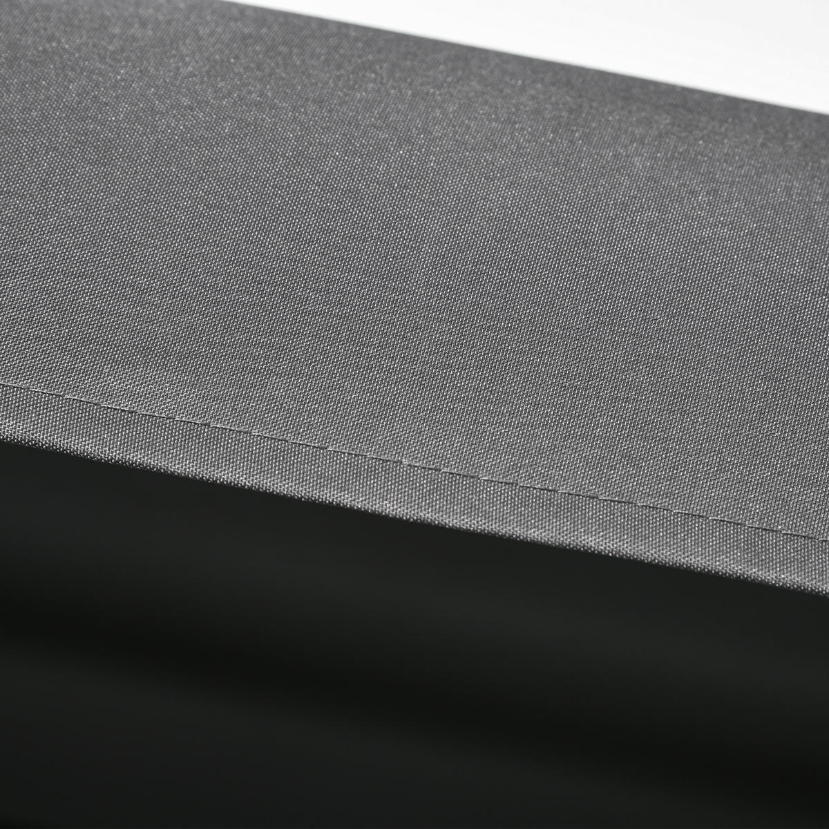 HOLLYWOODSCHAUKEL 2-Sitzer mit Verstellbarem Dach - Dunkelgrau, Metall (116/172/145cm) - Outsunny