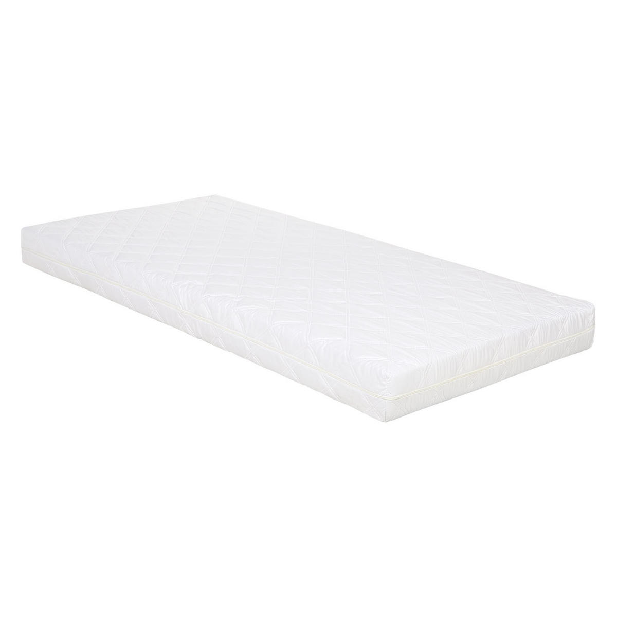 KINDERMATRATZE 80/160 cm Höhe ca. 11 cm - Weiß, Textil - Homestyle4u
