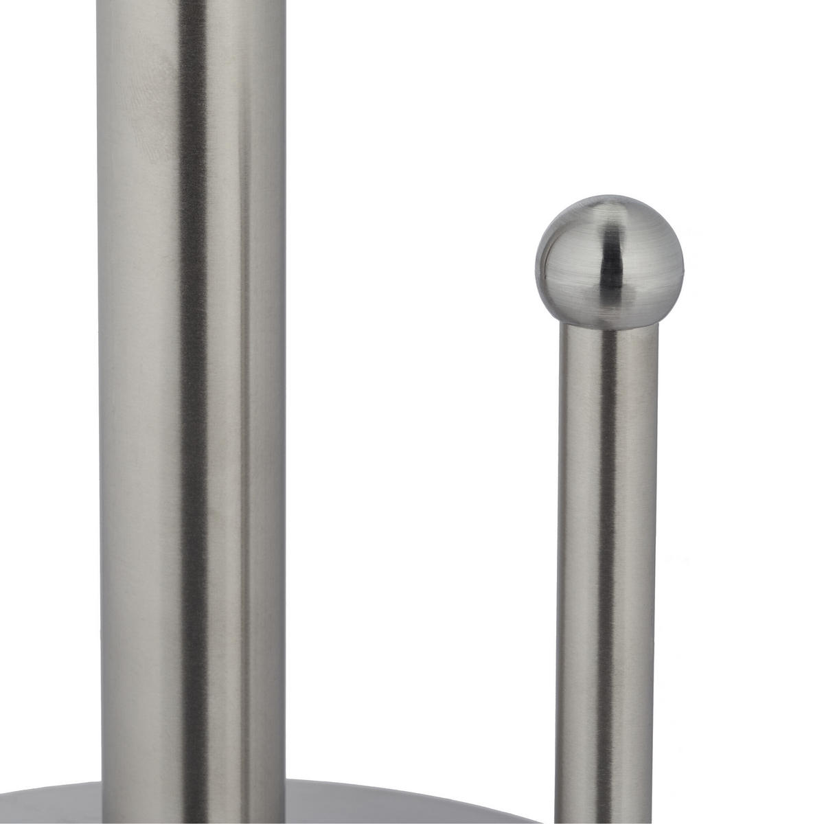 KÜCHENROLLENHALTER - Silberfarben, Metall (15/35/15cm) - Relaxdays