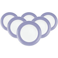 SPEISETELLER Liberty Pure Colors Grape Purple ø 27 cm 6er Set - Lila, Keramik (27.3cm) - Seltmann Weiden