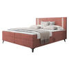 BOXBETT Ono 2 - Schwarz/Braun, Holz/Textil (180/200cm) - MIRJAN24