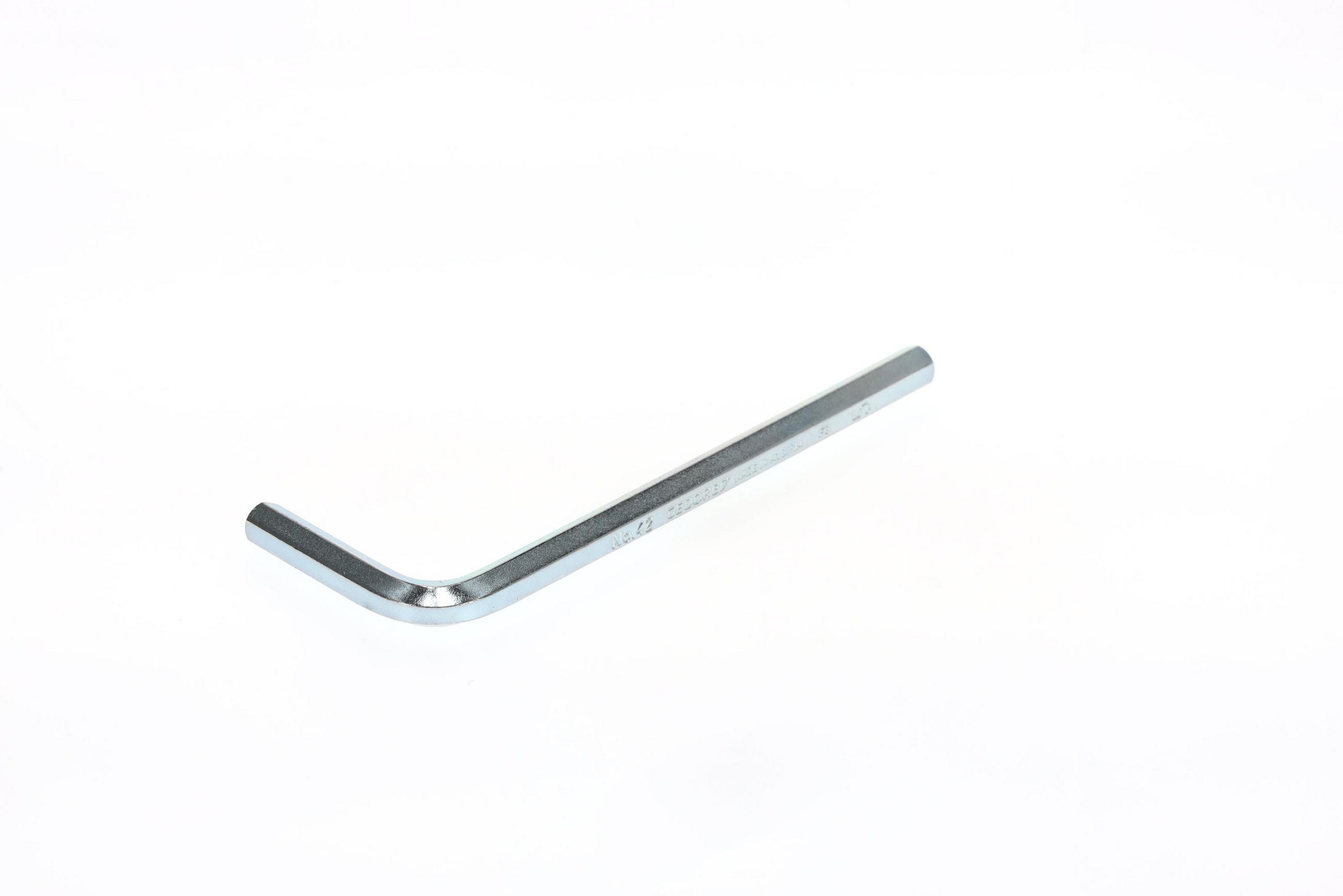 42 5 WINKELSCHRAUBENDREHER, INNEN-6-KANT 5 MM - Multicolor, Kunststoff/Metall (6/12cm) - Gedore