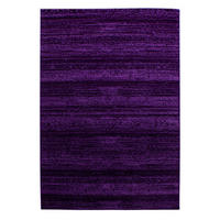 KURZFLORTEPPICH INN, einfarbig, Violett, 140 x 200 cm - Lila, Textil (140/200cm) - KADIMA DESIGN