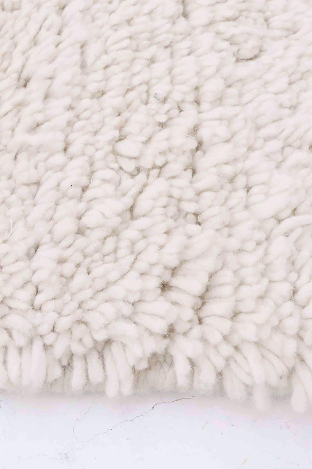 BERBERTEPPICH aus reiner Wolle 153x 248 cm - Beige, Naturmaterialien (153/248cm) - AFK Living