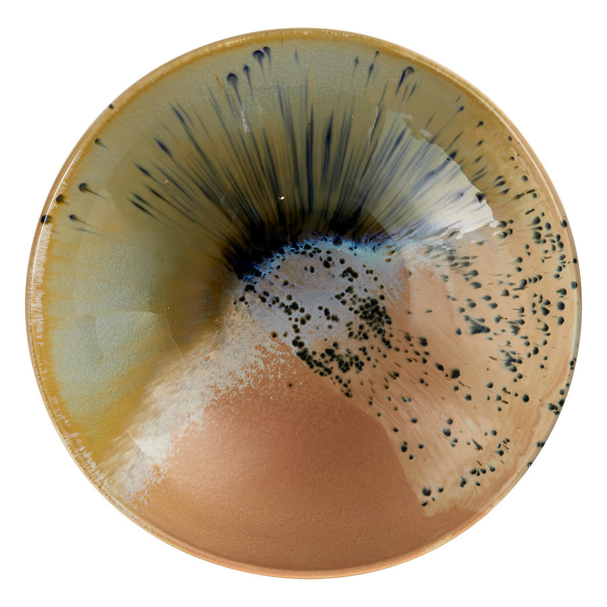 SALATSCHALE Sintra - Blau, Keramik (32/32/9cm) - Butlers