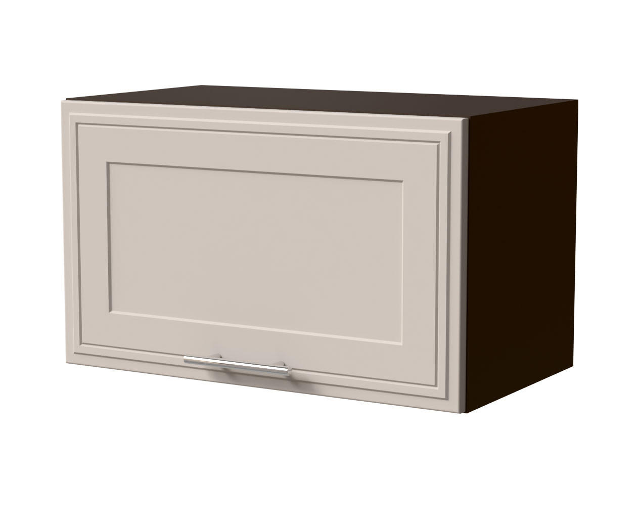 KLAPPHÄNGESCHRANK Salo W4B/60 Lava / Kaschmir Matt 60 / 32,5 / 36cm - Blum Aventos Klappenbeschlag - Kaschmir/Dunkelgrau, Holz/Holzwerkstoff (60/36/32.5cm) - Feldmann-Wohnen