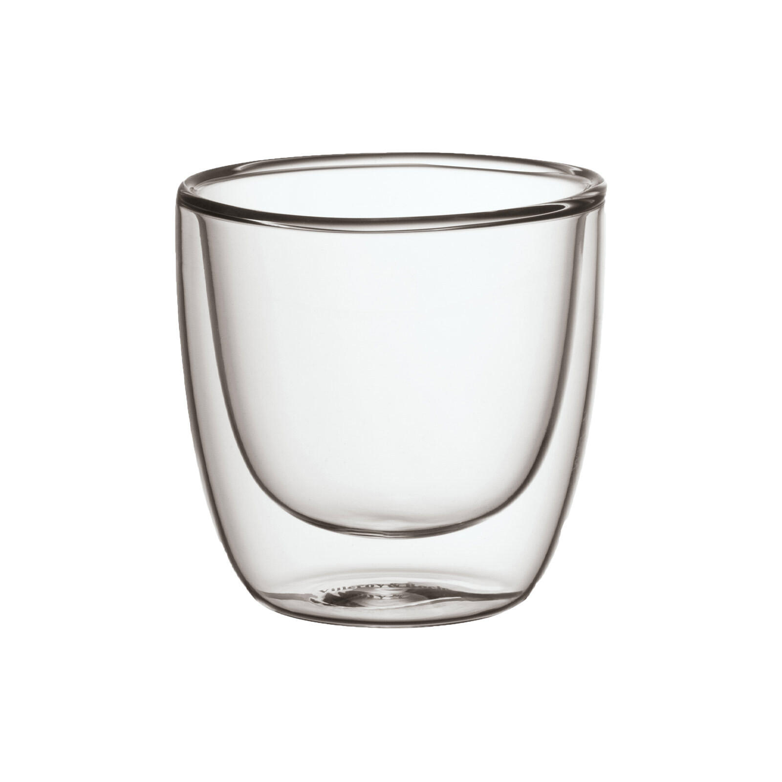 DOPPELWANDIGE BECHER Manufacture Rock transparent 60 ml 6er Set - Transparent, Glas (0.06L) - Villeroy & Boch
