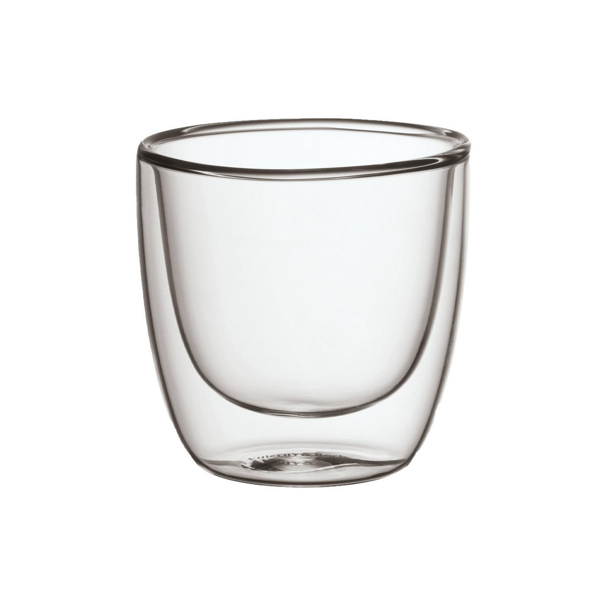 DOPPELWANDIGE BECHER Manufacture Rock transparent 60 ml 6er Set - Transparent, Glas (0.06L) - Villeroy & Boch