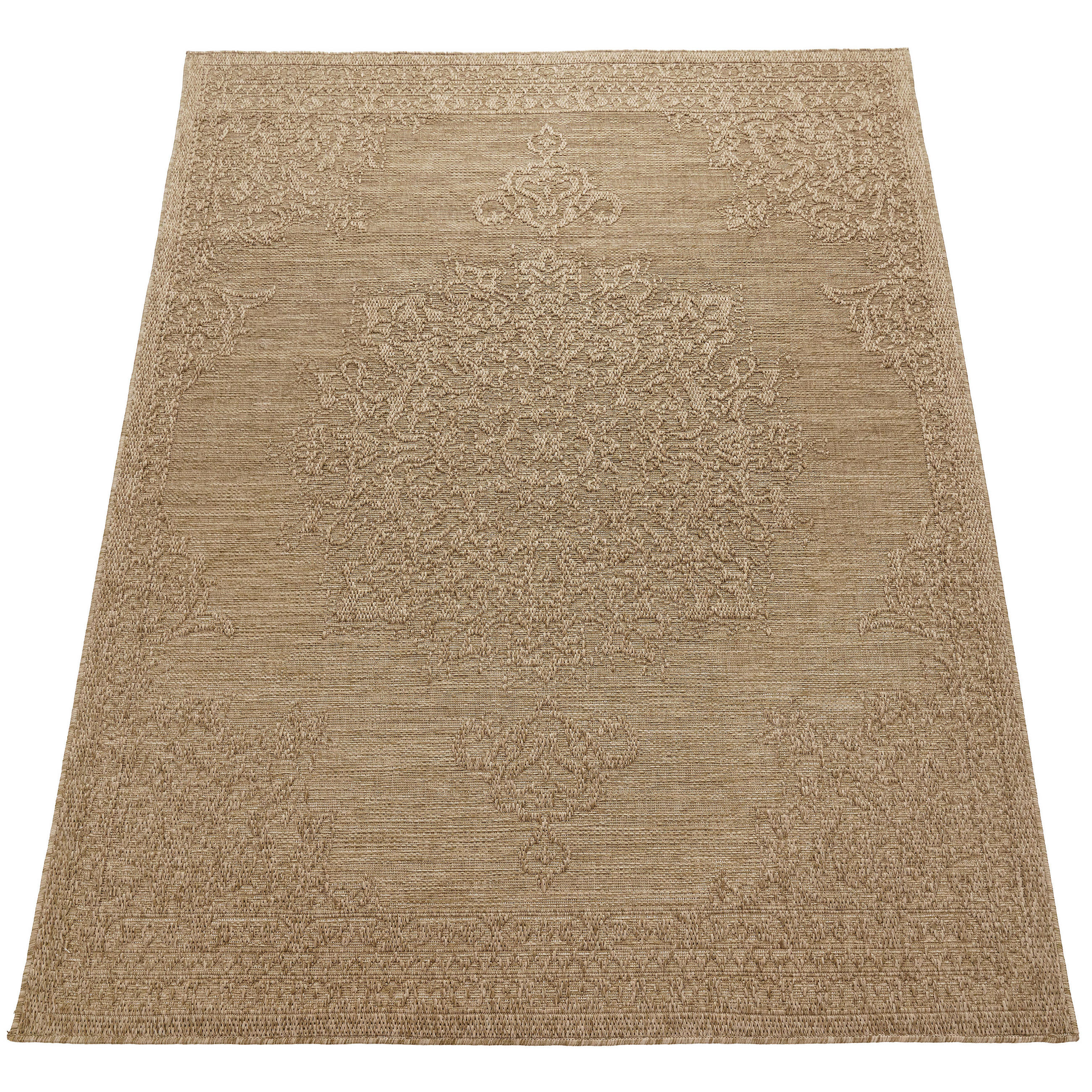 OUTDOORTEPPICH 160/220 cm Rimini 412 - Beige, Textil (160/220cm) - Paco Home
