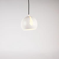 GALERIELEUCHTE Ball 5m Abhängung Weiß/Weiß Ø 20cm - Weiß, Metall (20/20/13cm) - s.luce