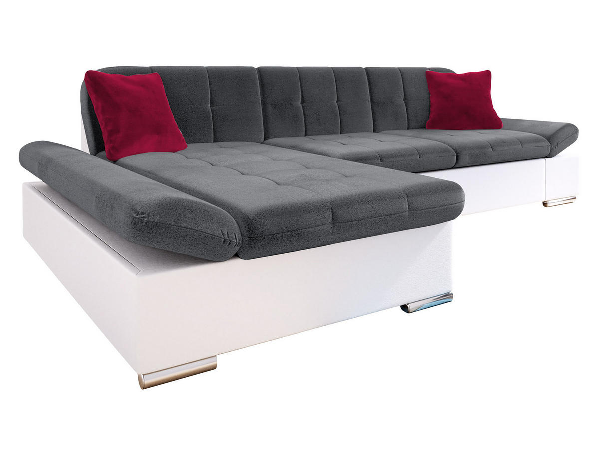 ECKSOFA Malwi, Seite: Links - Multicolor, Holz/Textil (278/161cm) - MIRJAN24