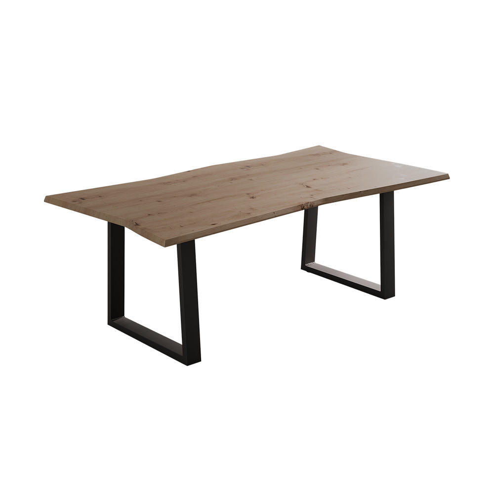 COUCHTISCH Yan Artisan 120 x 60 cm - Hellgrau, Holzwerkstoff (60/120/40cm) - Vicco