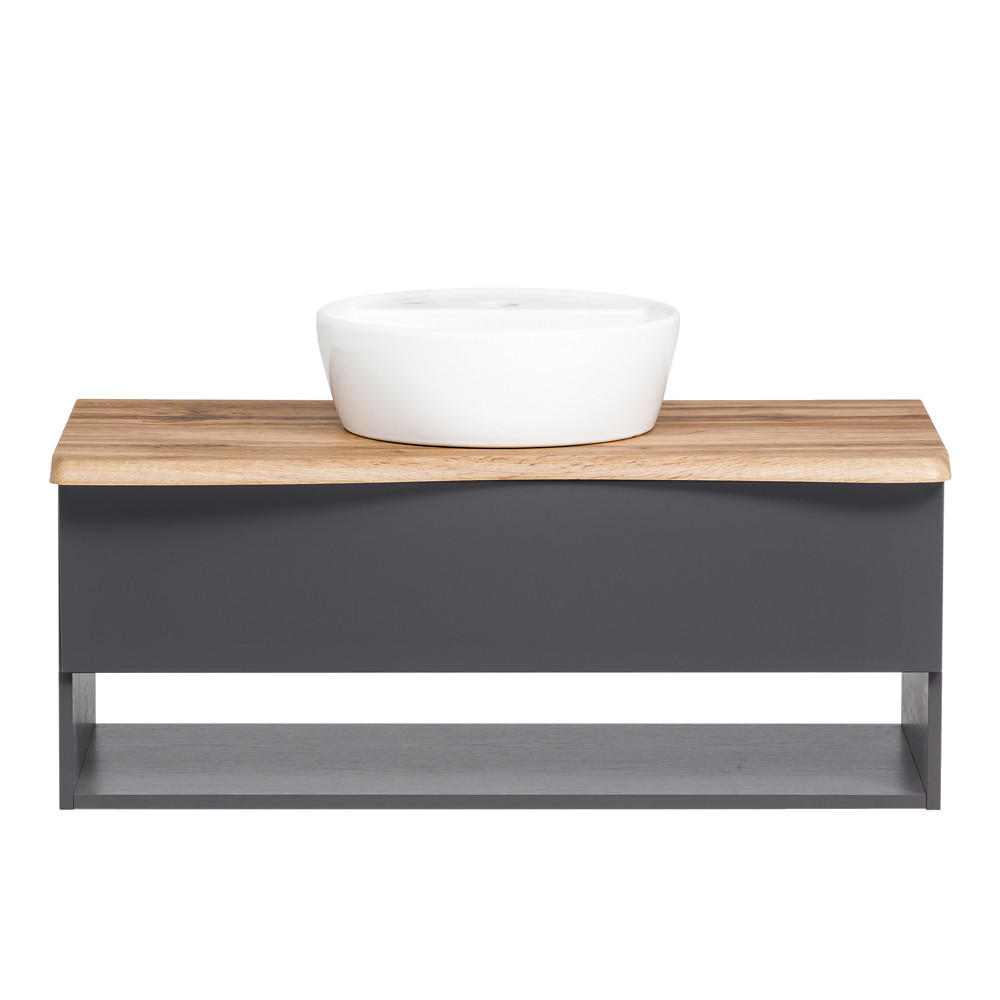 Lomado Waschtisch Anthrazit 101x55x52 cm