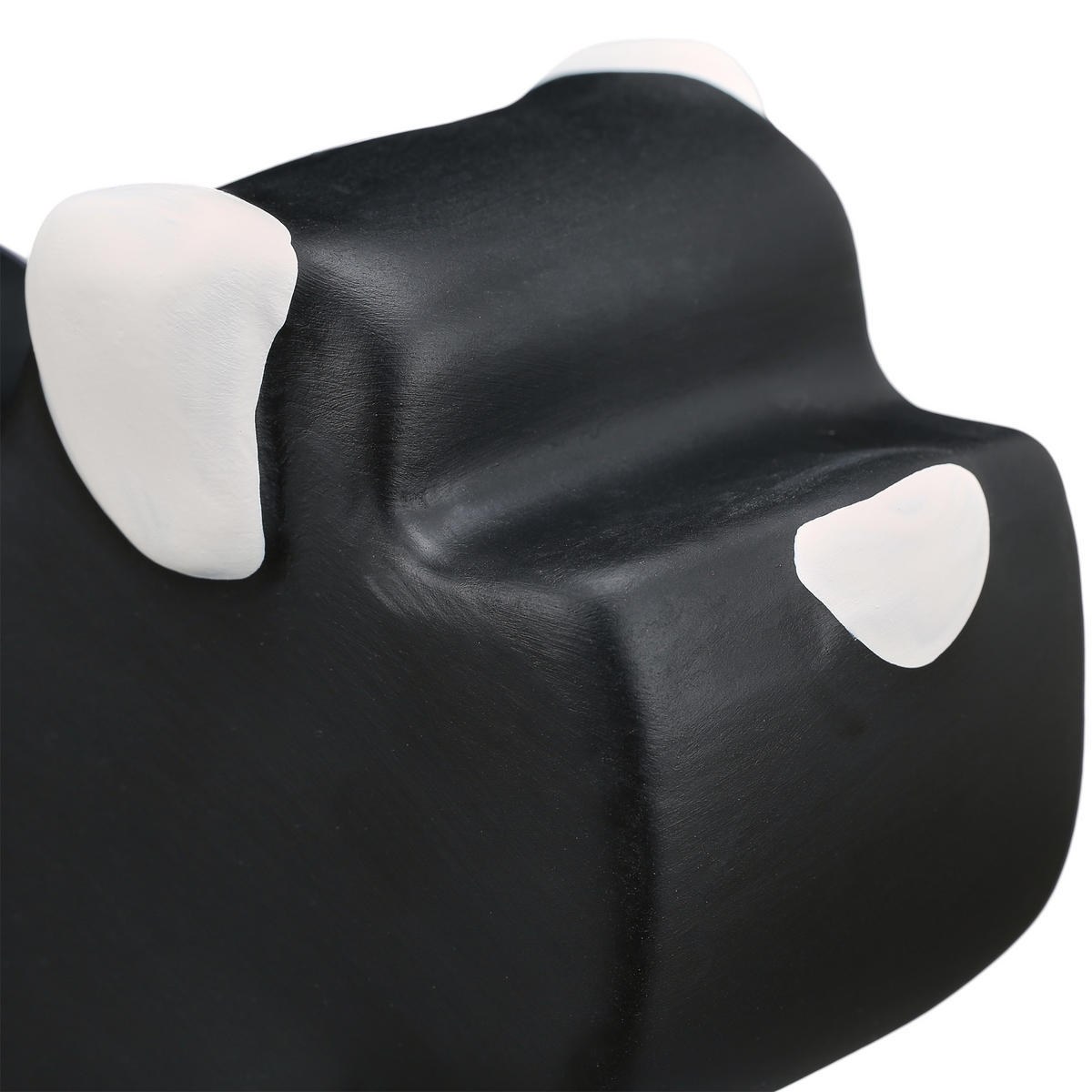 SPARDOSE - Schwarz, Keramik (8.5/17/20cm) - Relaxdays