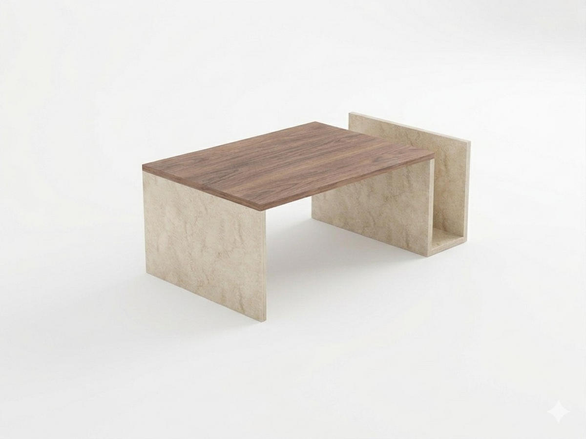 COUCHTISCH memo - Weiß, Holz (86/50/32cm) - Habitat Garten