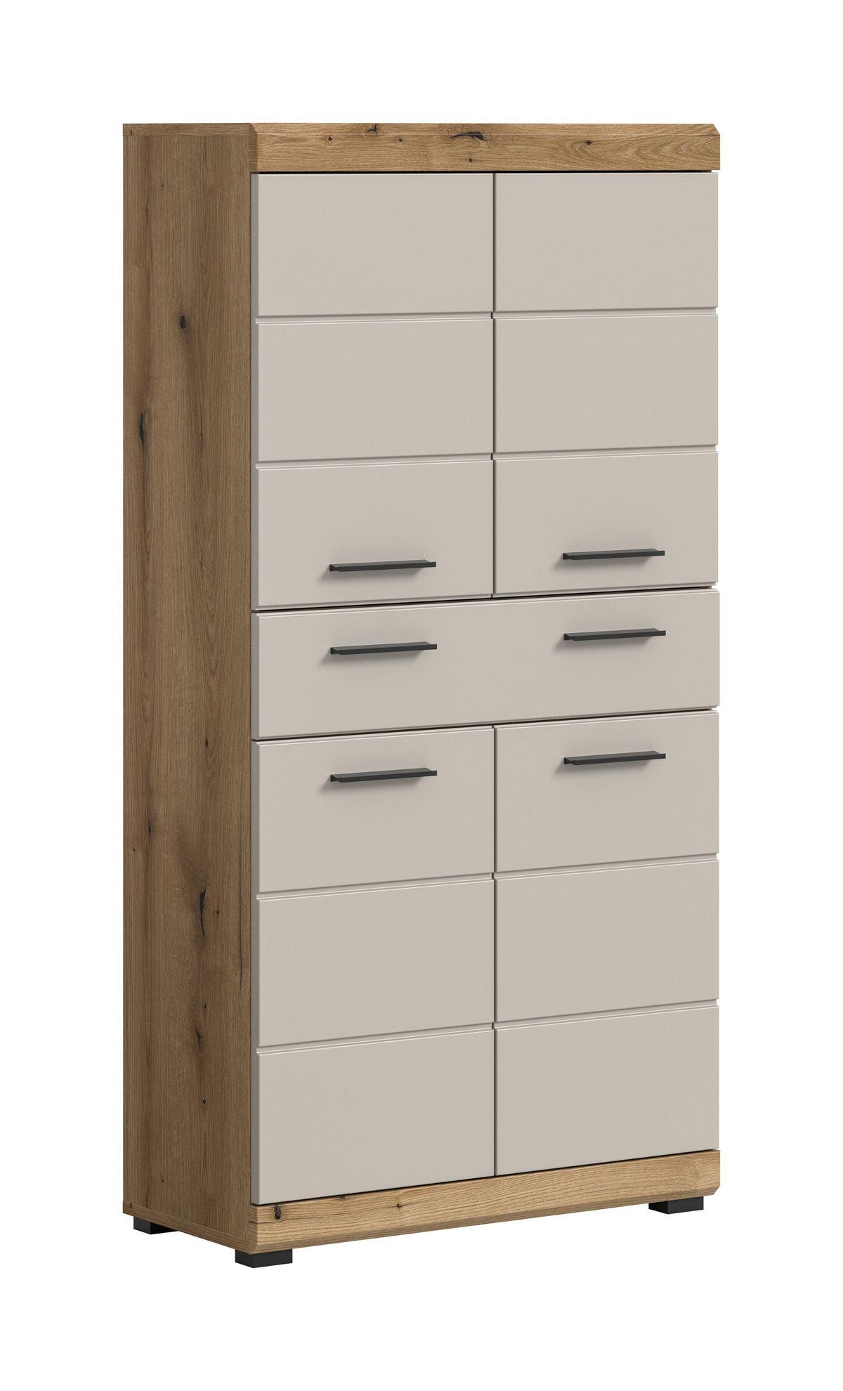 MIDISCHRANK SCOUT (B/H/T: ca. 74/141/31 cm) in Evoak Oak Nachbildung/- - Eichefarben, Holz (74/141/31cm)