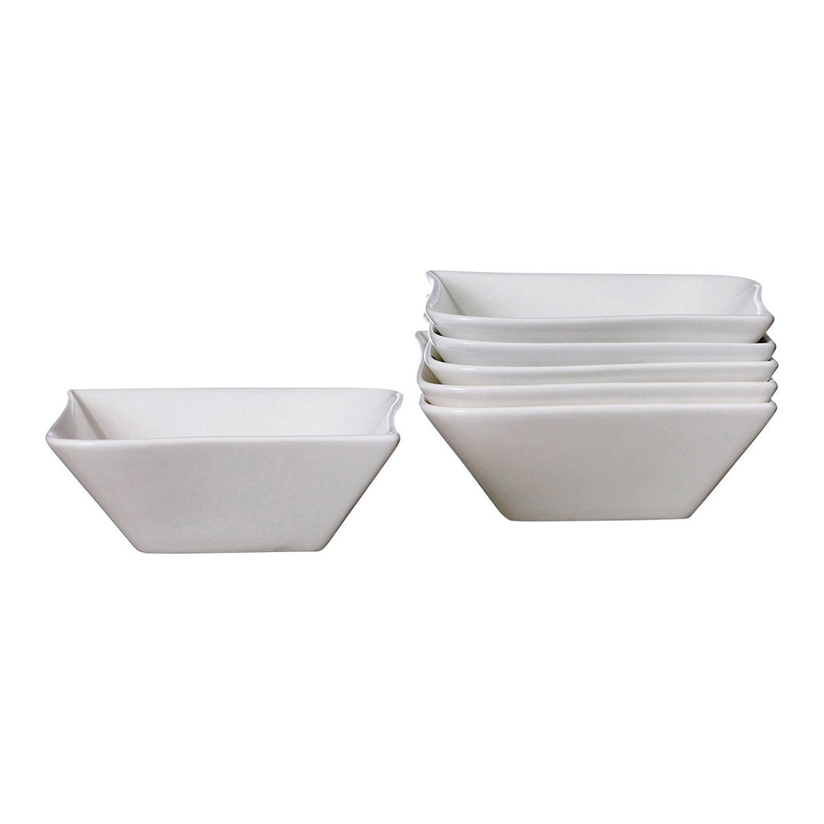 BEILAGENSCHALEN Melodie weiß ø 14 cm 6er Set - Weiß, Keramik (14cm) - Ritzenhoff Breker