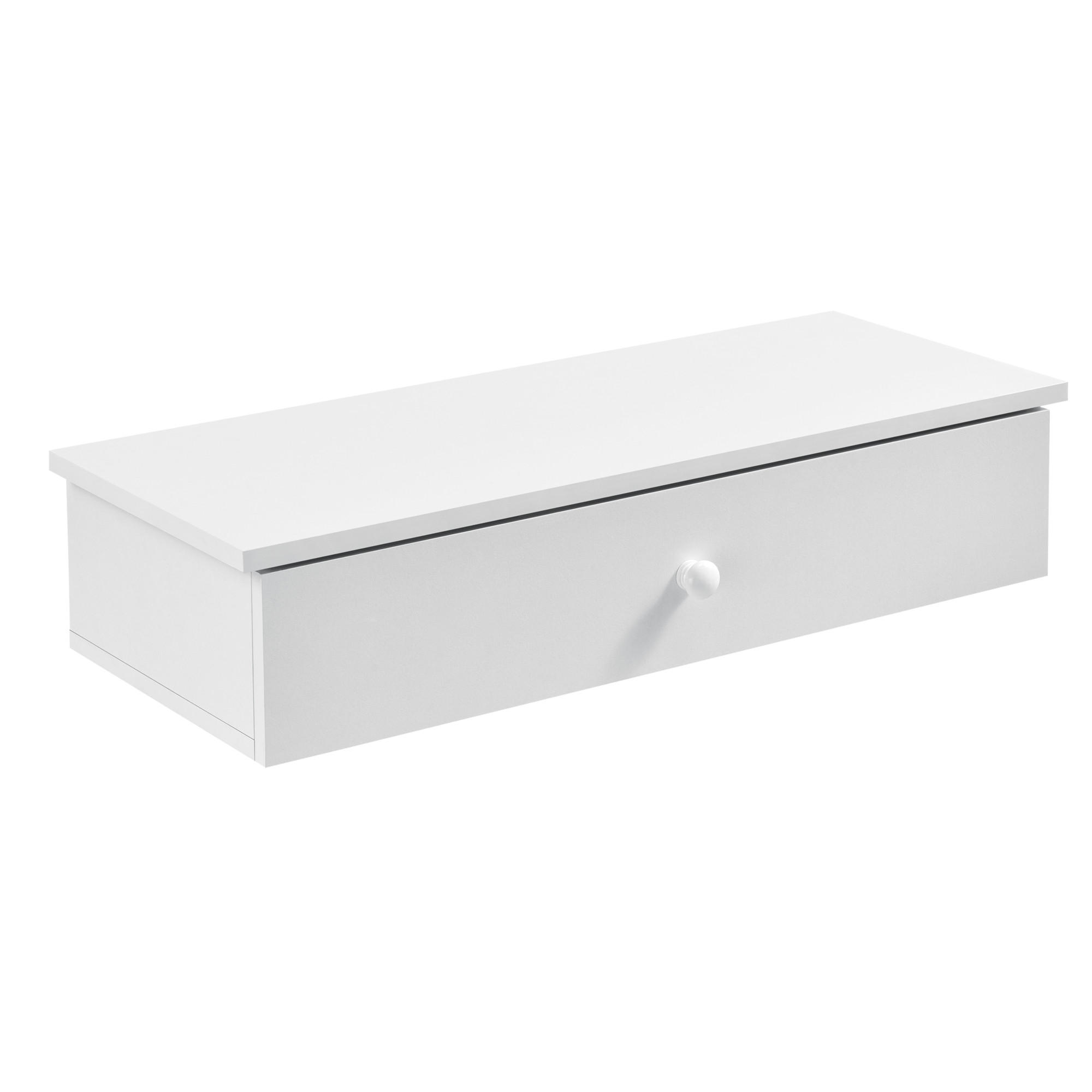 WANDREGAL Ringsted - Weiß, Holzwerkstoff (60/12.6/24cm) - [en.casa]