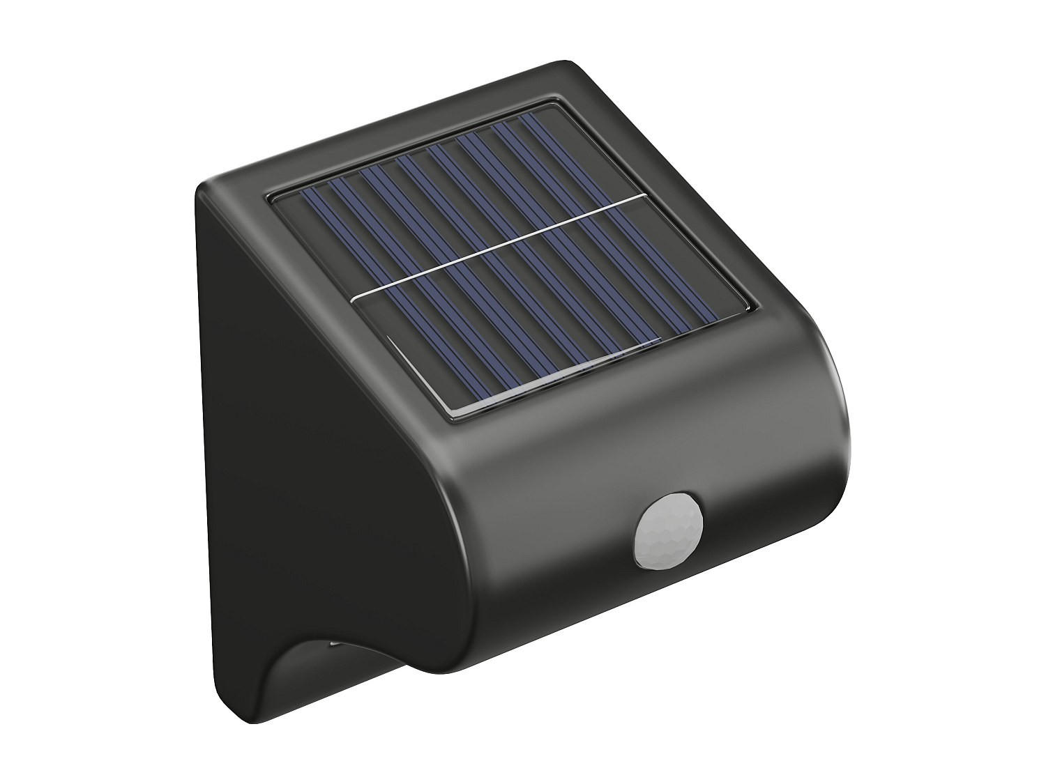 AUSSENWANDLEUCHTE - 8 cmcm x 8.5 cmcm - Plastik - Schwarz - NYALA - Schwarz, Kunststoff (8/11/8.5cm) - Vente-Unique