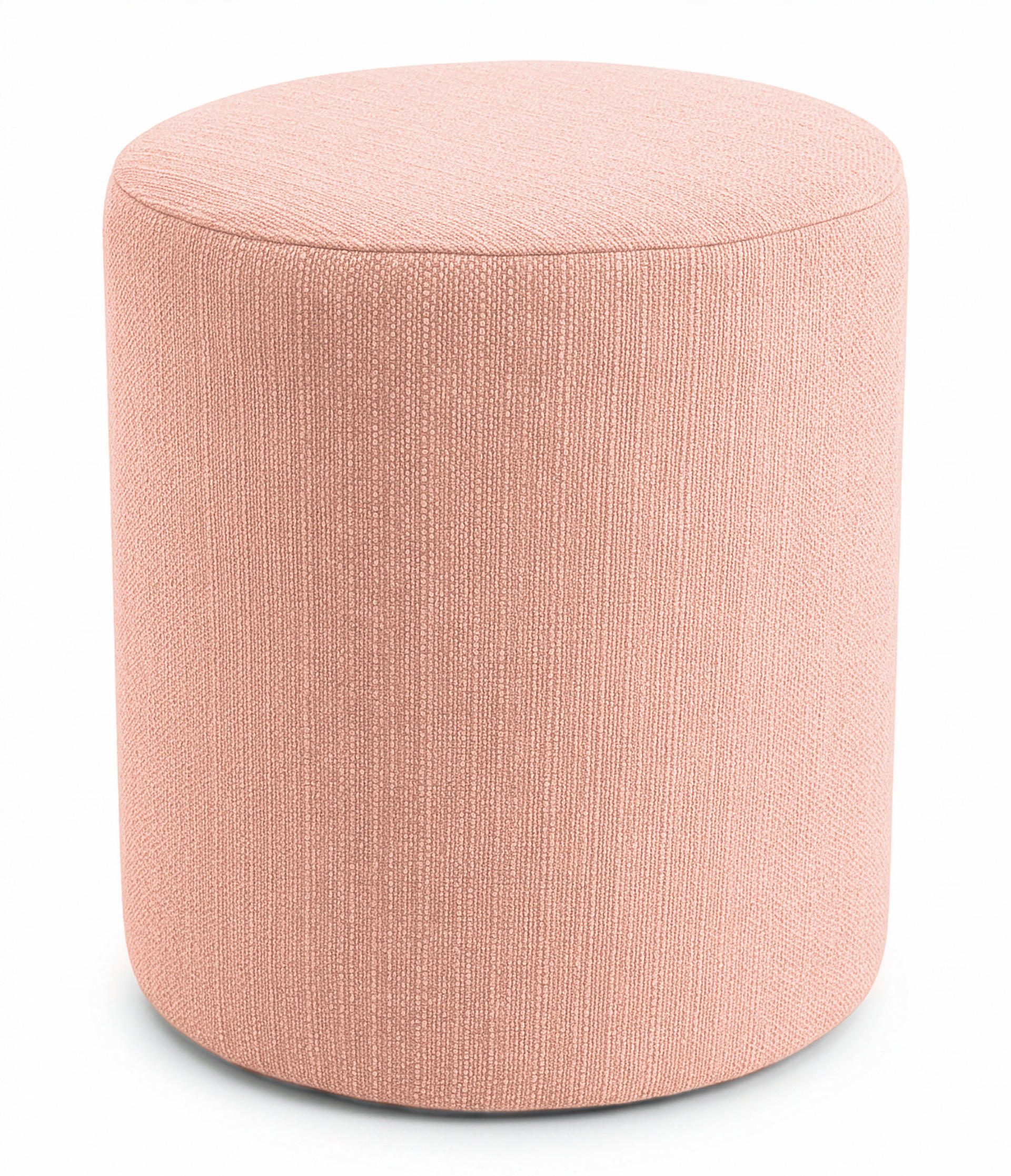 HOCKER M22 Flamingo 41/45/41 cm rund - Altrosa, Holzwerkstoff (41/45/41cm) - Livojo