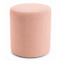 HOCKER M22 Flamingo 41/45/41 cm rund - Altrosa, Holzwerkstoff (41/45/41cm) - Livojo