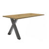 SCHREIBTISCH Edit 2 120 x 70 x 75 Computertisch graphit/asteiche - Naturfarben, Holz (120/70/75cm) - 58aufmkessel