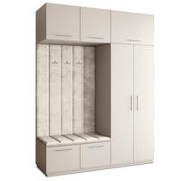 GARDEROBENSCHRANK REMA 180/240/60 cm Modern Kaschmir - Kaschmir, Holzwerkstoff (180/240/60cm) - MASSENO