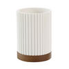 ZAHNPUTZBECHER Niagara 8/10,8 cm - Weiß, Kunststoff (8/10.8/8cm) - Douceur d´intérieur